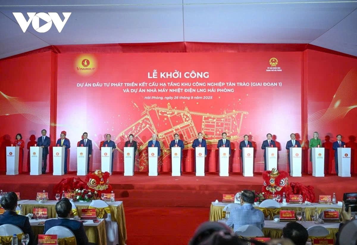 Hai Phong breaks ground on Vietnam’s largest LNG –fired power plant